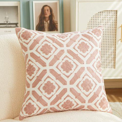 Embroidery Household Living Room Sofa Cushion Pillow Cover