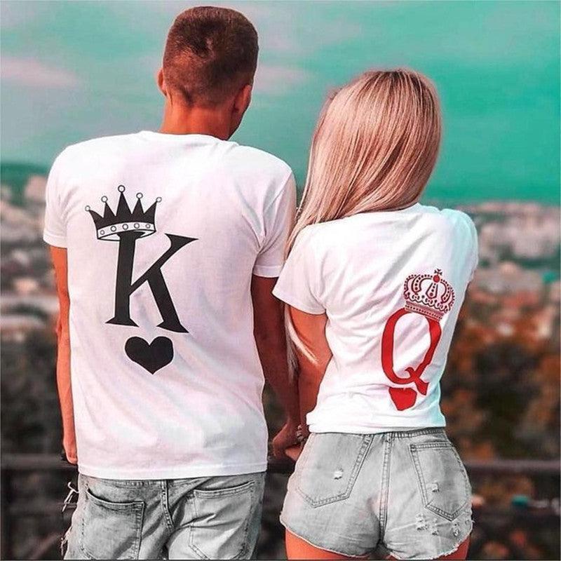 Couple's Love Crown T-shirt - HEPSIBAH SHOP