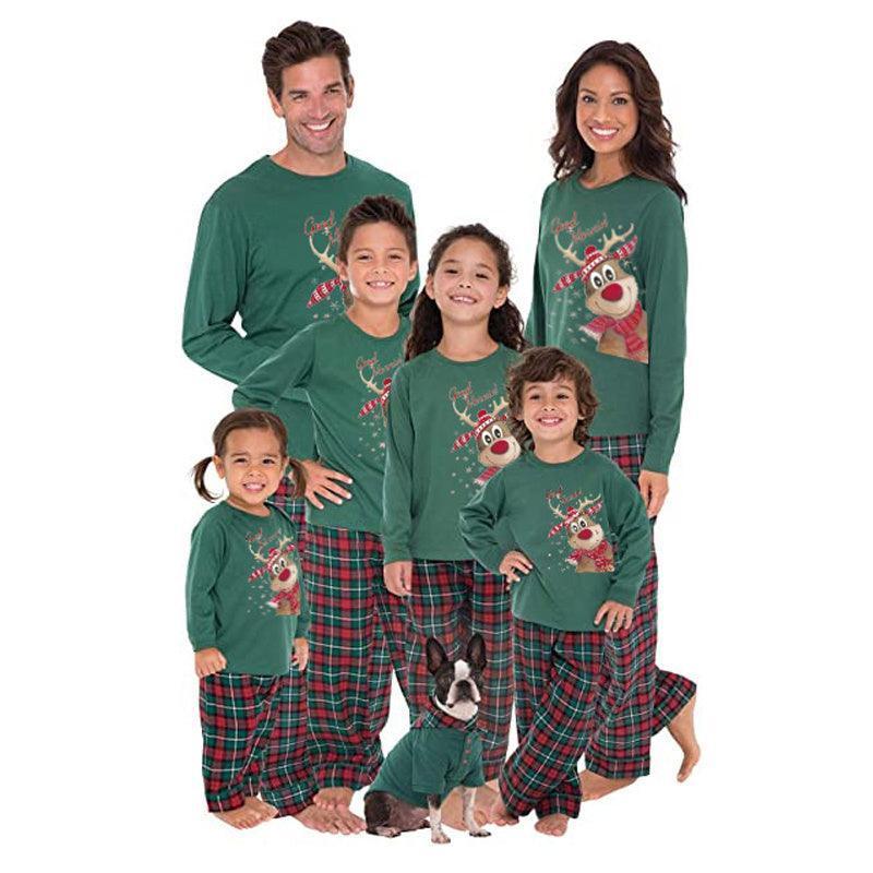 Christmas Printed Parent-child Pajamas Suit - HEPSIBAH SHOP