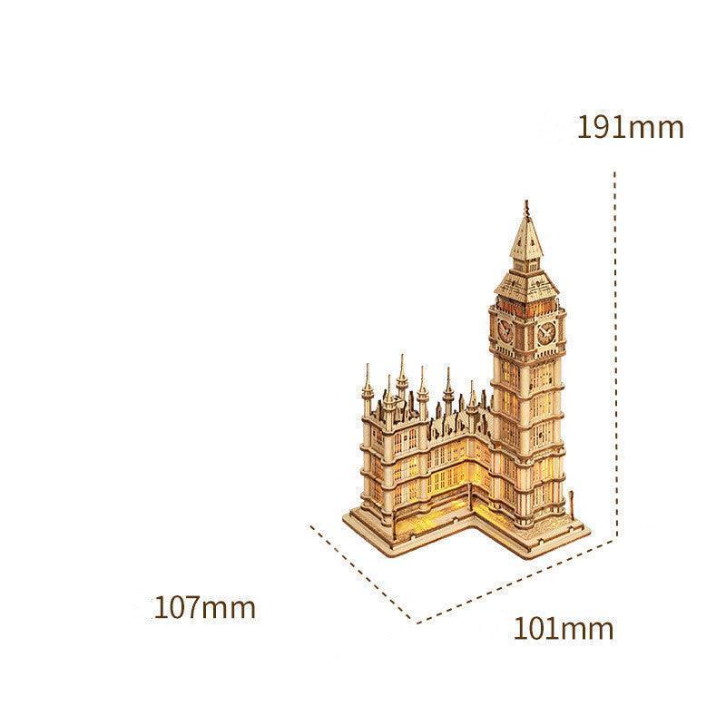 London Building Assembly Ornaments Diy - HEPSIBAH SHOP