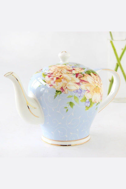 European Tea Set Porcelain Teapot - HEPSIBAH SHOP