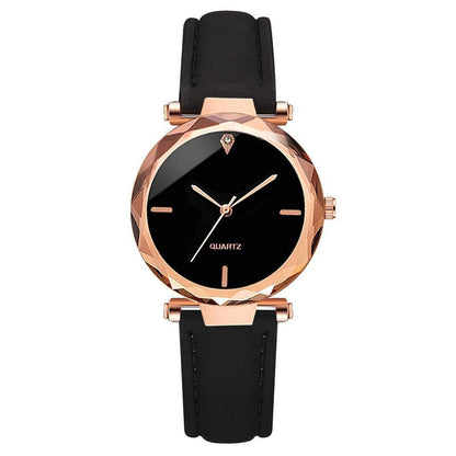 Simple Belt Quartz Watch Bracelet Suit - HEPSIBAH SHOP