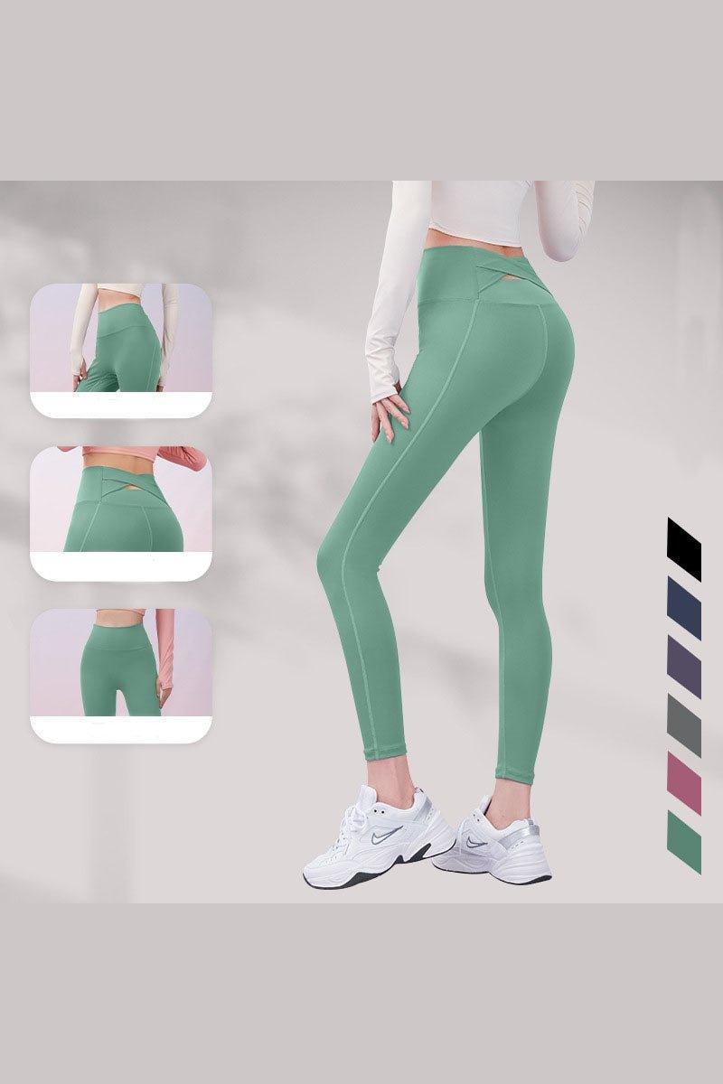 Fitness Yoga Pants Tummy Control Leggings For Women - HEPSIBAH SHOP