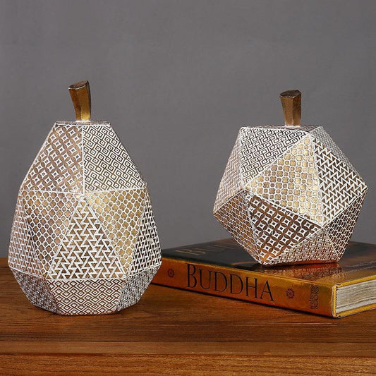 Geometric pineapple home crafts