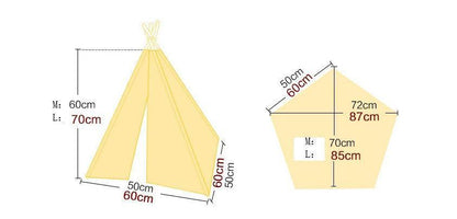 Detachable pet tent