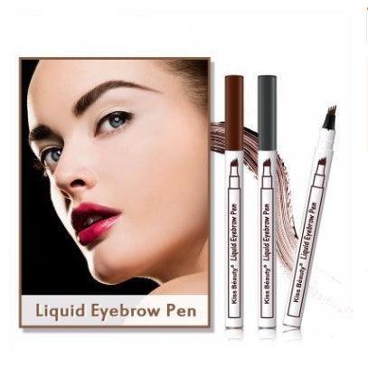 Waterproof Natural Eyebrow Pen Four-claw Eye Brow Tint Fork Tip Eyebrow Tattoo Pencil - HEPSIBAH SHOP