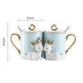 A Pair Of Suit Couple's Mugs