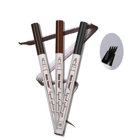 Waterproof Natural Eyebrow Pen Four-claw Eye Brow Tint Fork Tip Eyebrow Tattoo Pencil - HEPSIBAH SHOP