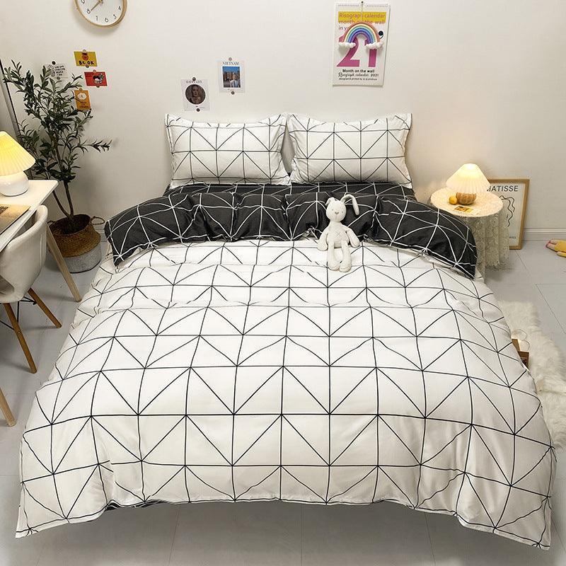 Bed Sheet Quilt Cover 4-PC Set - HEPSIBAH SHOP