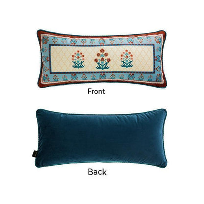 Retro Affordable Luxury Sofa Strip Bed Pillow