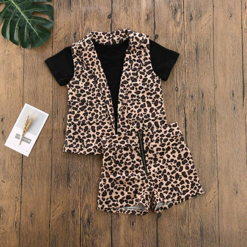 Leopard print suit for children - HEPSIBAH SHOP