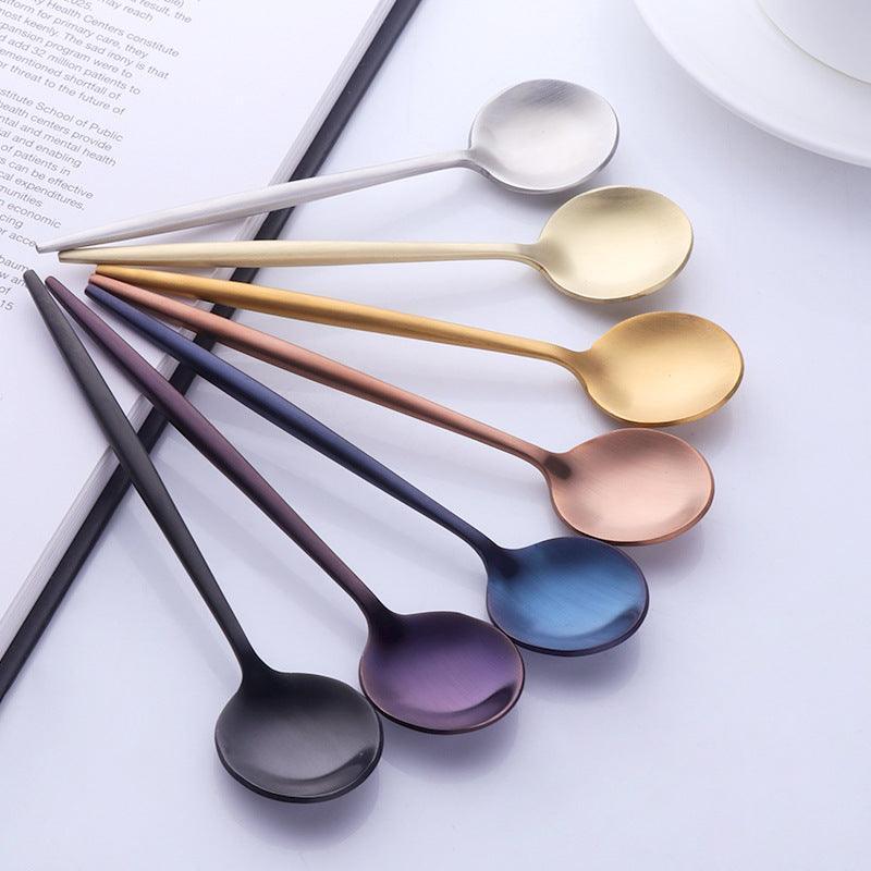 Bida 304 stainless steel round Portuguese tea spoon