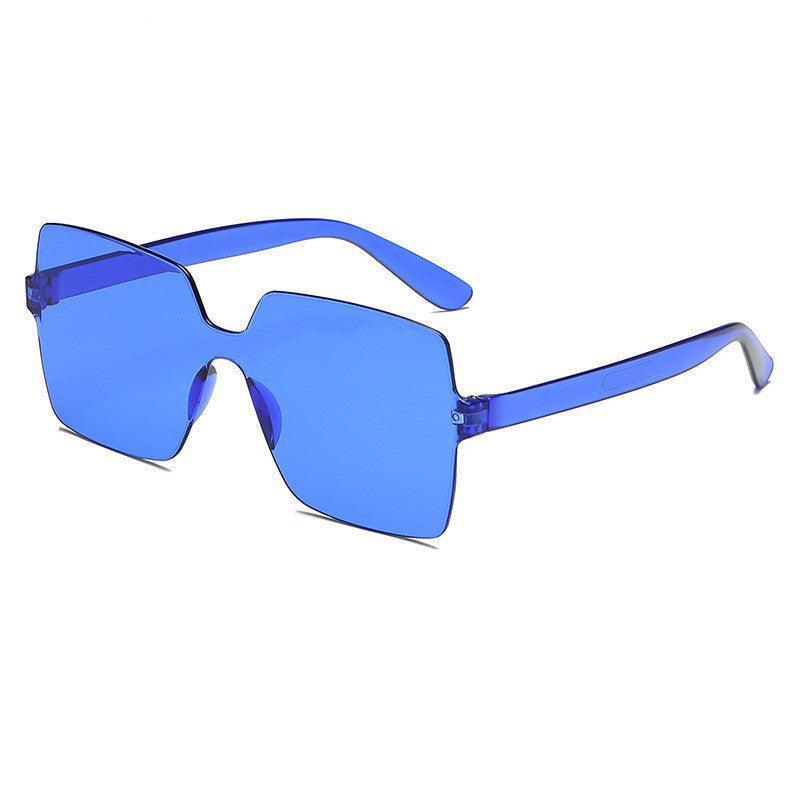 Frameless Siamese Transparent Sunglasses - HEPSIBAH SHOP