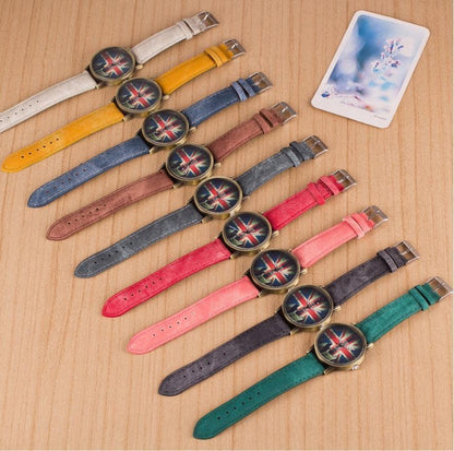 UK Flag Wrist Watch - HEPSIBAH SHOP