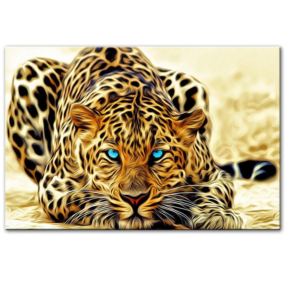 Leopard Animal Decorative Painting Core - HEPSIBAH SHOP