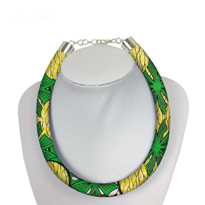 Geometric Women's African Ethnic Necklace - HEPSIBAH SHOP