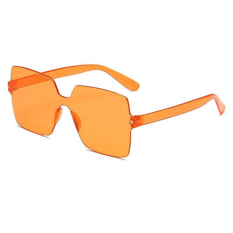 Frameless Siamese Transparent Sunglasses - HEPSIBAH SHOP