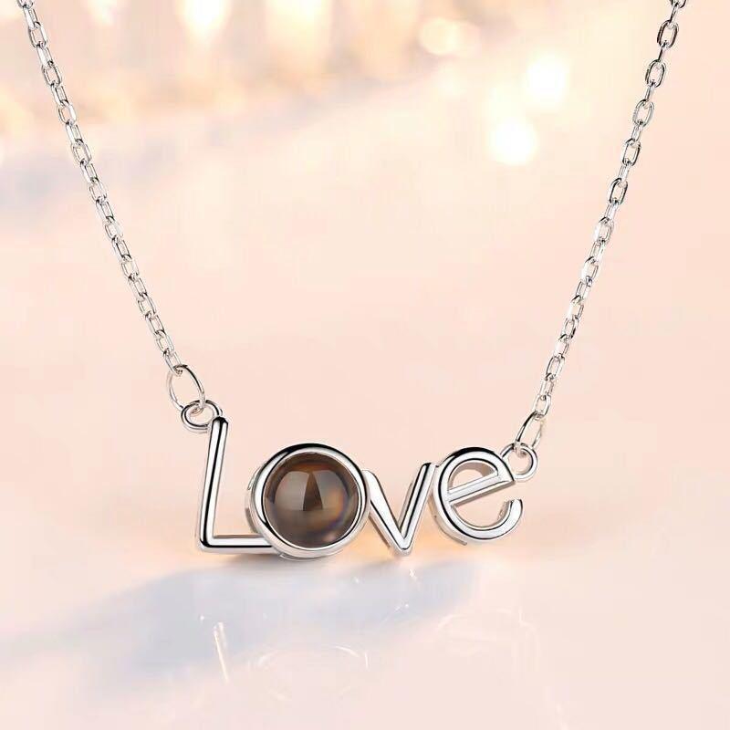 LOVE Projection Necklace - HEPSIBAH SHOP