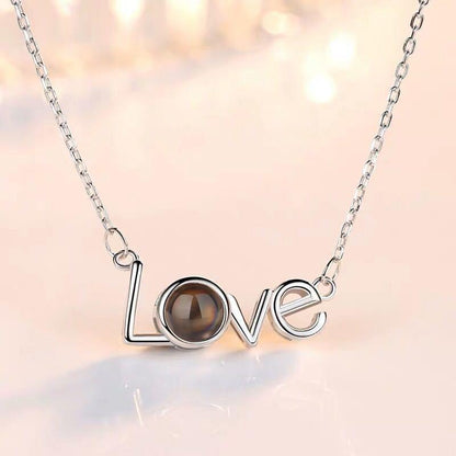 LOVE Projection Necklace - HEPSIBAH SHOP