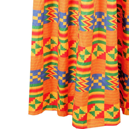 African geometric dress - HEPSIBAH SHOP