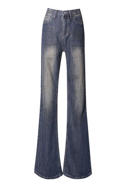 Women's Straight Flared Jeans - HEPSIBAH SHOP