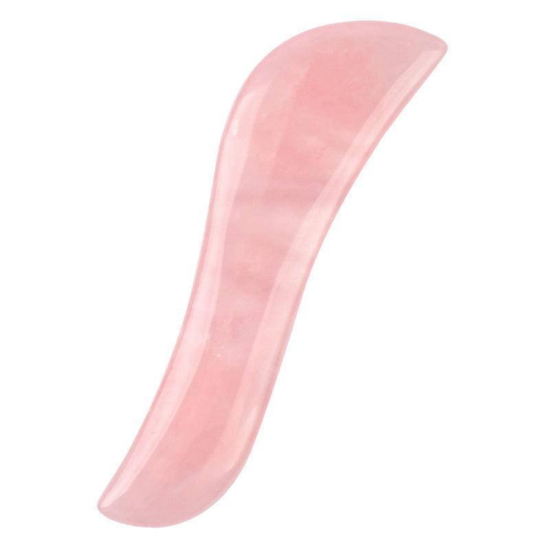 Whole Massage Gua Sha Tools Natural Rose Quartz Massage Stone - HEPSIBAH SHOP