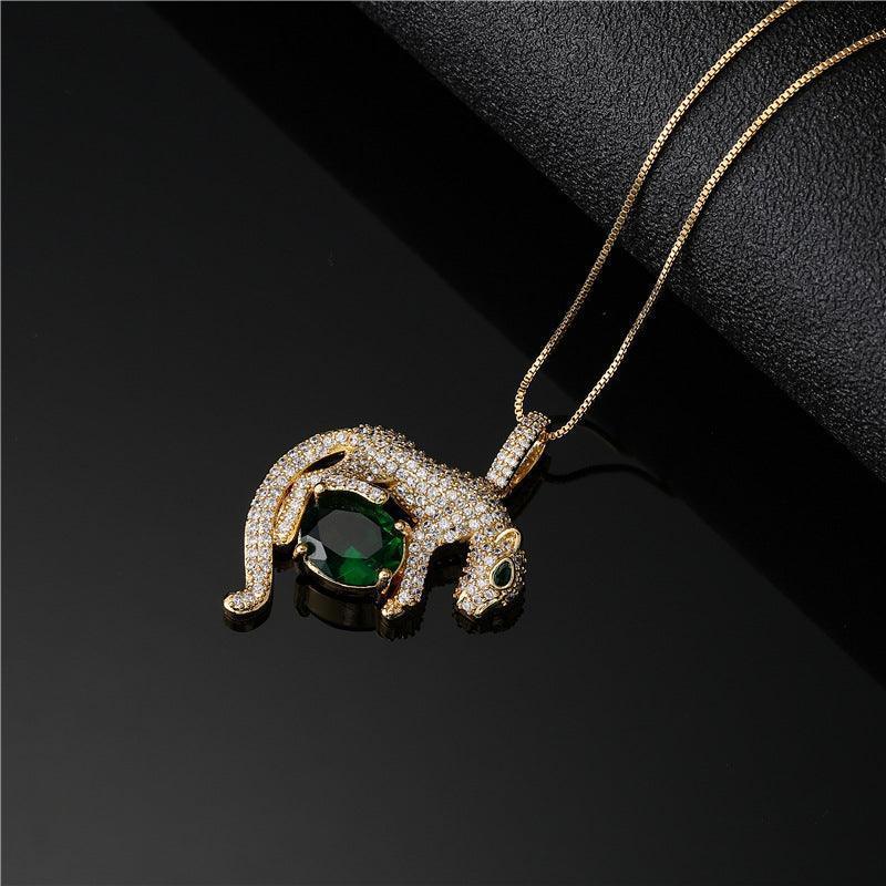 Retro Domineering Leopard Pendant Necklace - HEPSIBAH SHOP