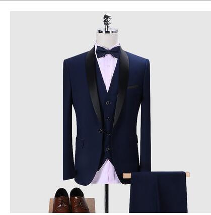 Men's 3Pcs Formal Casual Slim Suit - HEPSIBAH SHOP