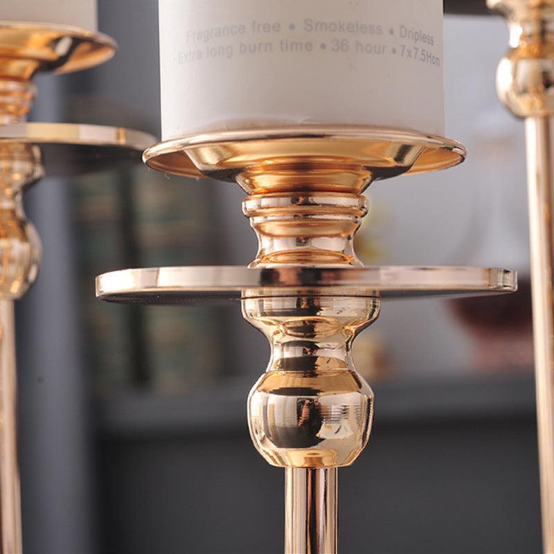 Candlestick Metal candle holder - HEPSIBAH SHOP