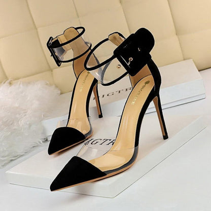 Transparent high heels - HEPSIBAH SHOP