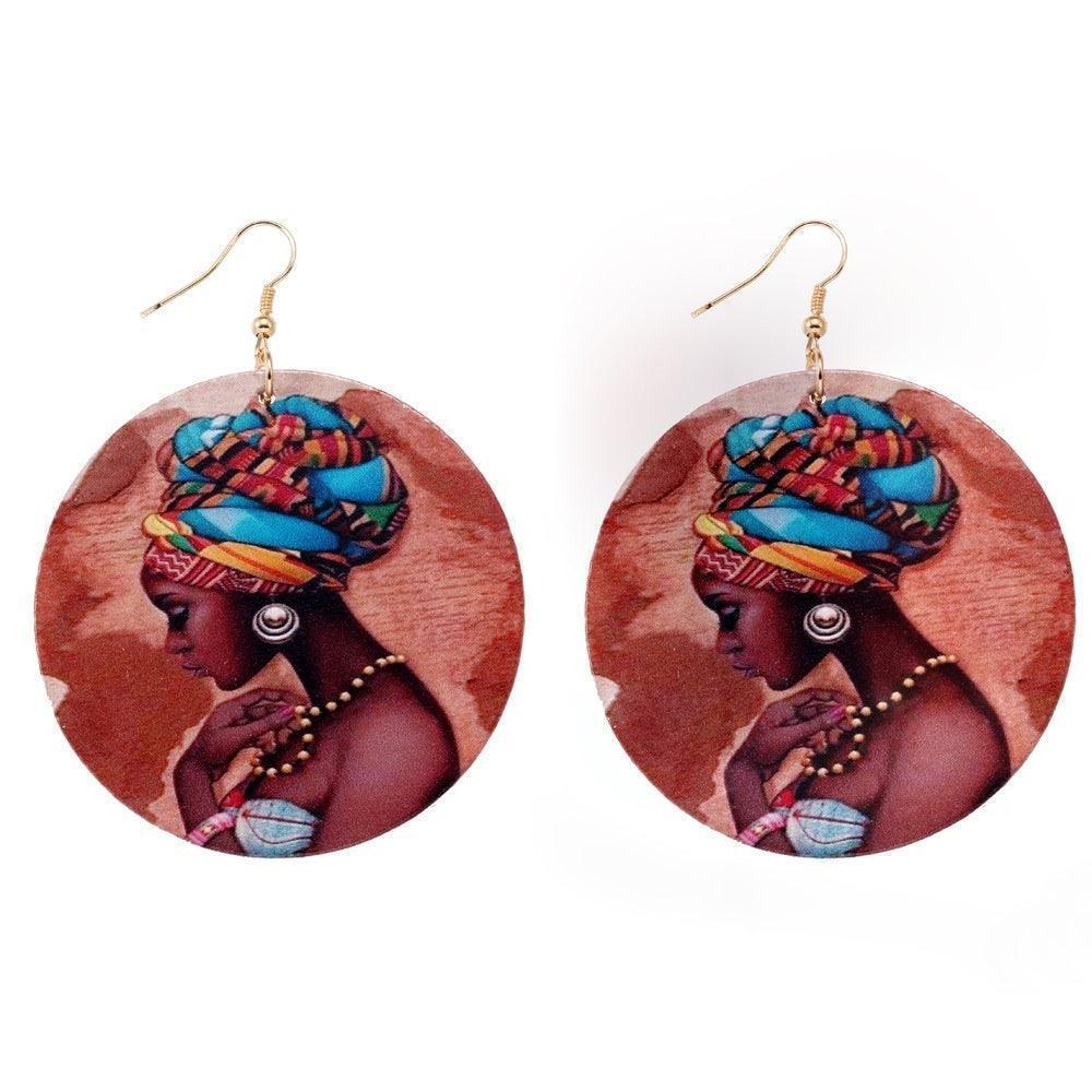 African head pattern - HEPSIBAH SHOP