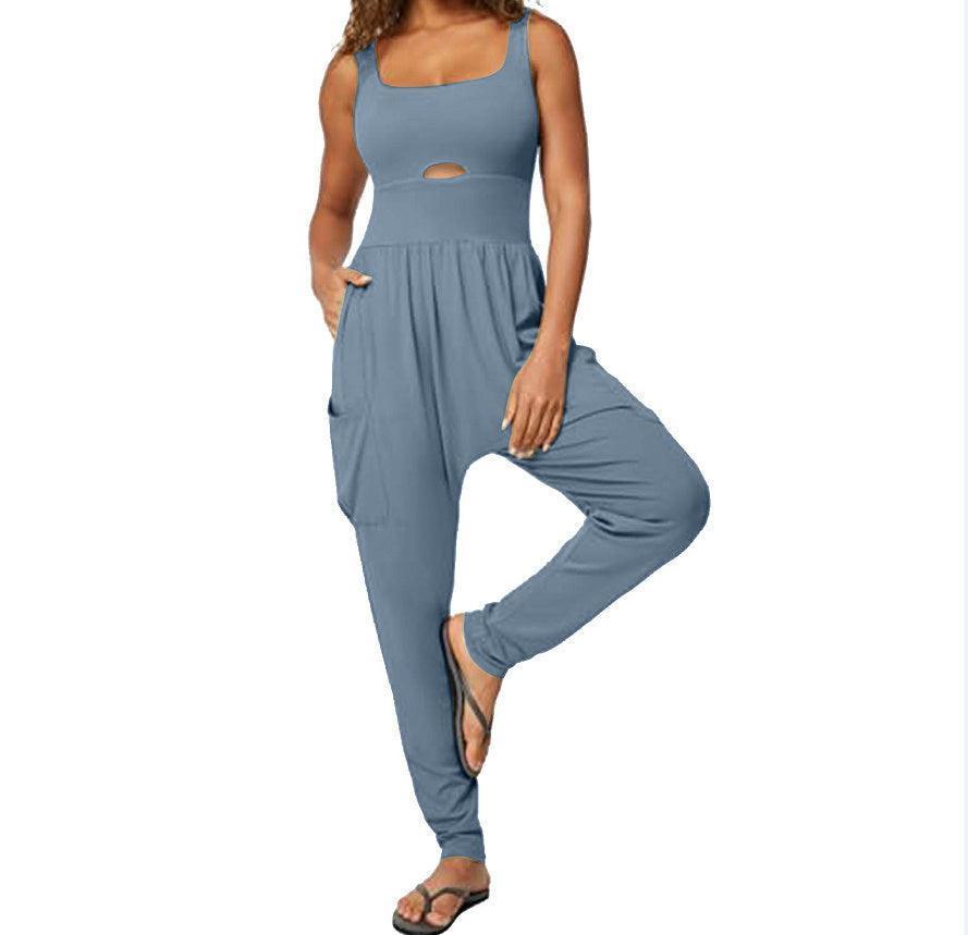 Fashion Sports Outdoor Yoga Vest Jumpsuit - HEPSIBAH SHOP