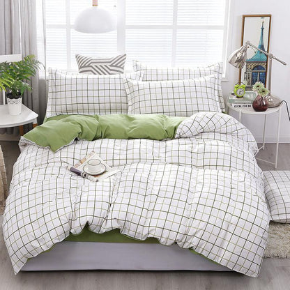 Bed Sheet Quilt Cover 4-PC Set - HEPSIBAH SHOP