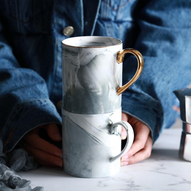 Marble Coffee Mugs - HEPSIBAH SHOP