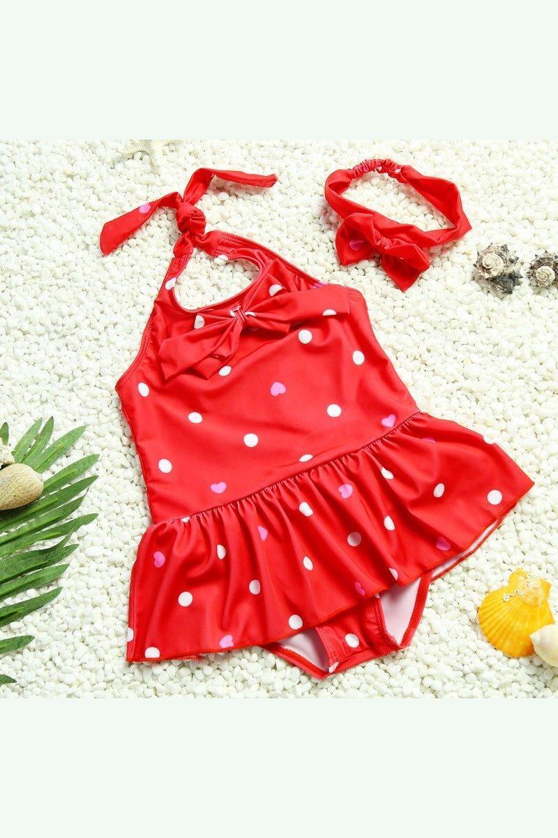 Children's Swimwear Cute Girls Baby One-piece Skirt - HEPSIBAH SHOP