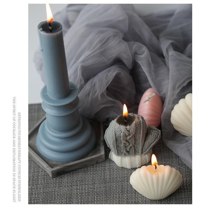 Shell Candle Mould Homemade Aromatherapy - HEPSIBAH SHOP