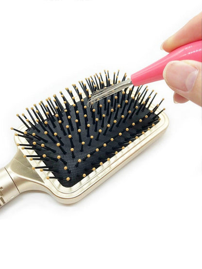 1pc Polyresin Handle Hair Brush Cleaner, Creative Hair Comb Cleaning Claw Remover, Hair Brush Cleaning Tool,Kitchen,Bathroom,Home,Household Supplies Christmas For Holiday Gift Giving