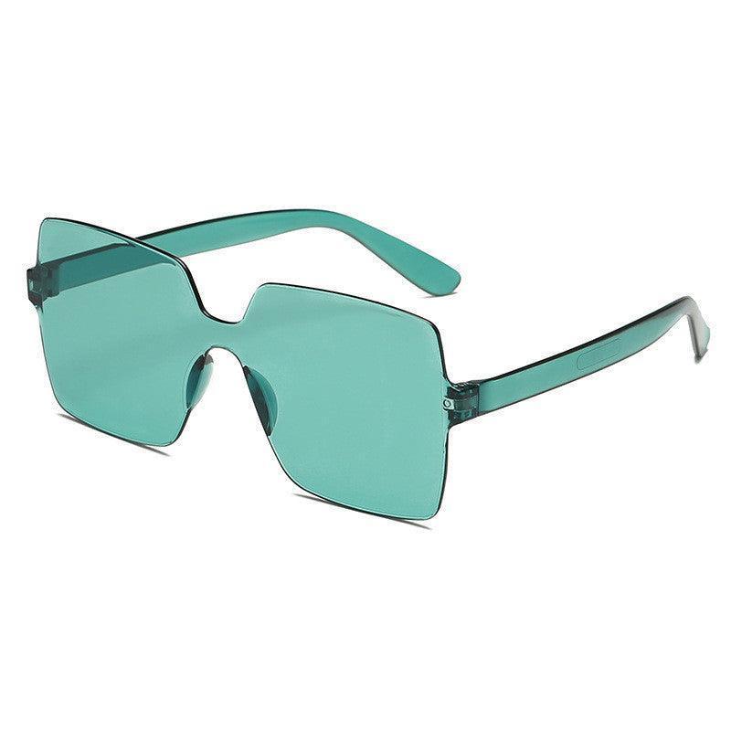 Frameless Siamese Transparent Sunglasses - HEPSIBAH SHOP