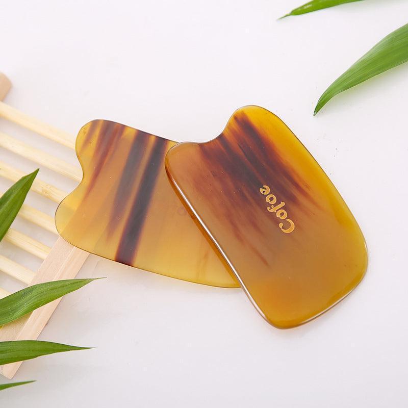 Natural buffalo horn Gua Sha scraping board - HEPSIBAH SHOP