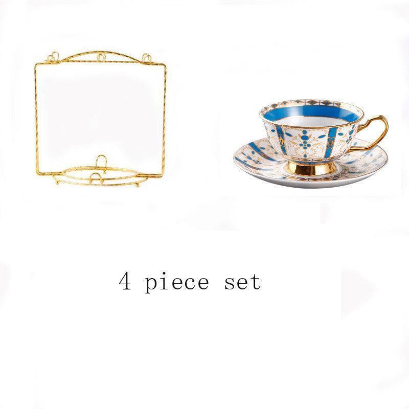 European Style Coffee Set Bone China English Afternoon Tea Cup Set Tea