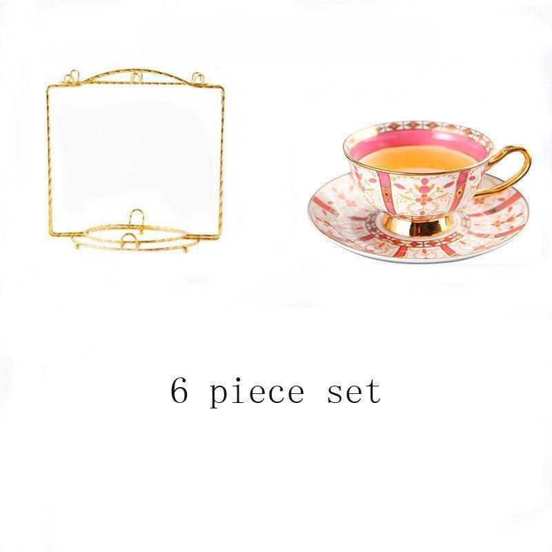 European Style Coffee Set Bone China English Afternoon Tea Cup Set Tea