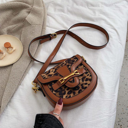 Leopard Saddle Bag in Autumn & Winter - HEPSIBAH SHOP