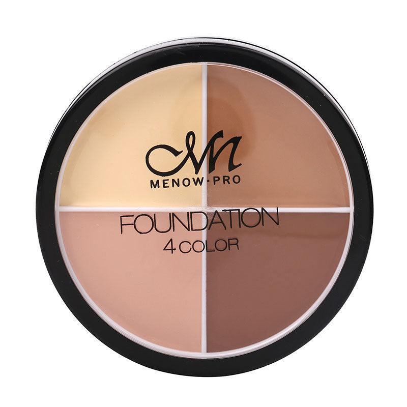 Hot Sale Nuo Foundation Cream Four-Color Concealer Toning Cosmetics - HEPSIBAH SHOP