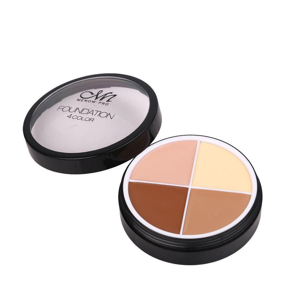 Hot Sale Nuo Foundation Cream Four-Color Concealer Toning Cosmetics - HEPSIBAH SHOP