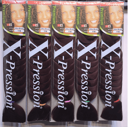 X-pression color fiber braids - HEPSIBAH SHOP