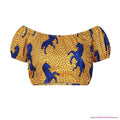 Womens African Top Wide Leg Pants Suit - HEPSIBAH SHOP