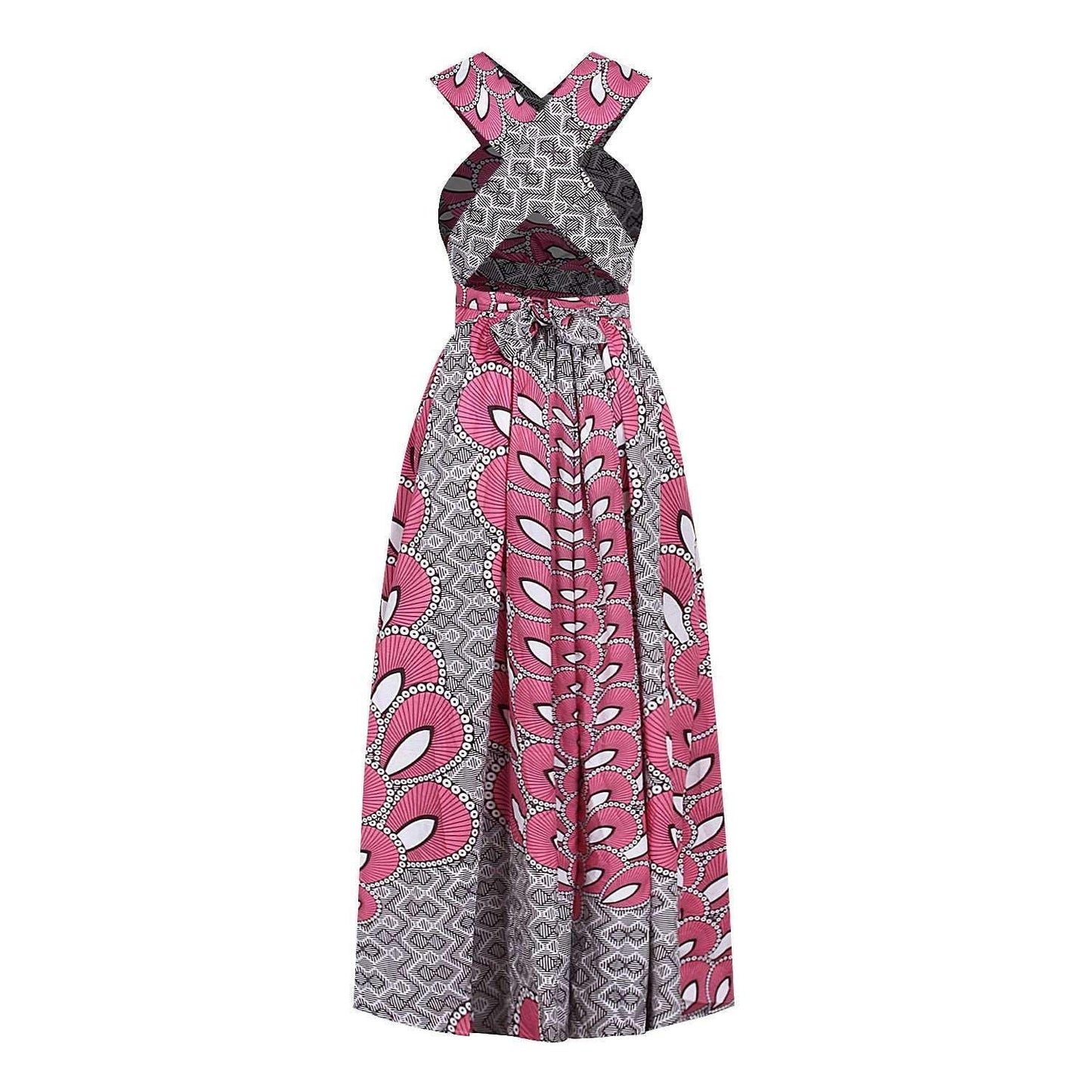 African Prints Often Wear Tie-up Dresses - HEPSIBAH SHOP