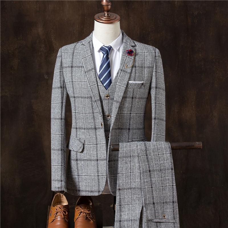 Men 3 Pieces Wedding Suit - HEPSIBAH SHOP