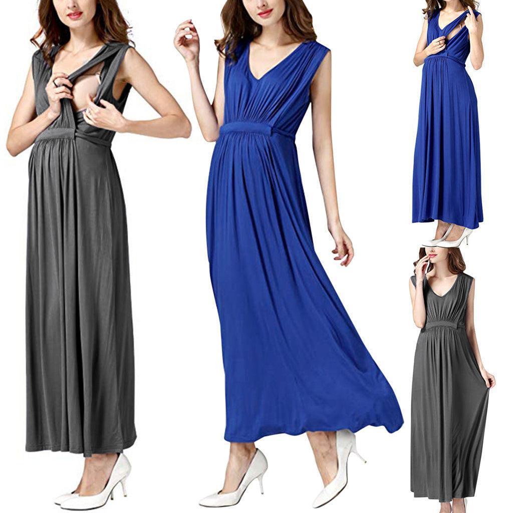 Evening Breast Feeding Pregnancy Dress - HEPSIBAH SHOP