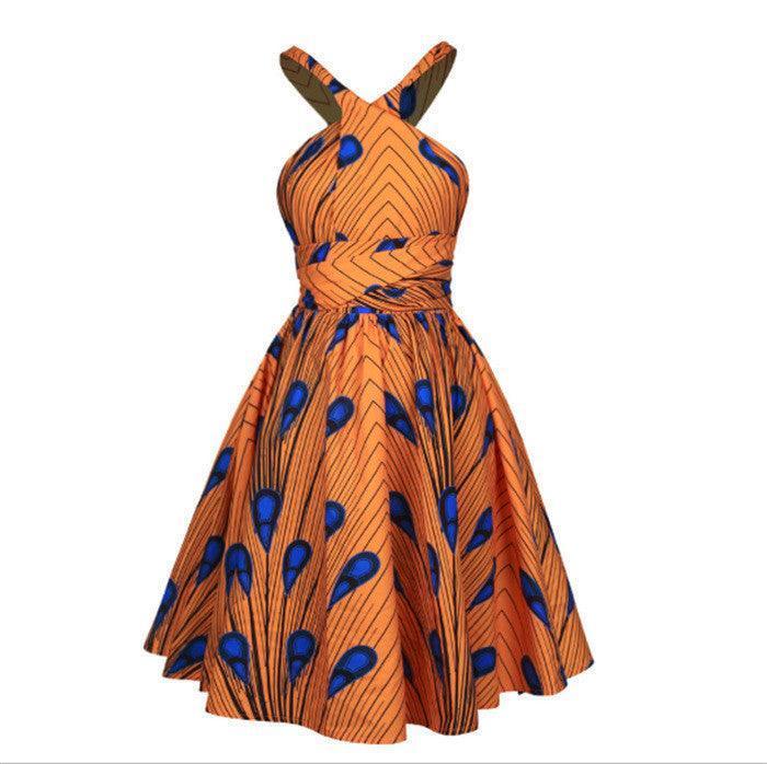 African Women Summer Sexy Printed Dress - HEPSIBAH SHOP